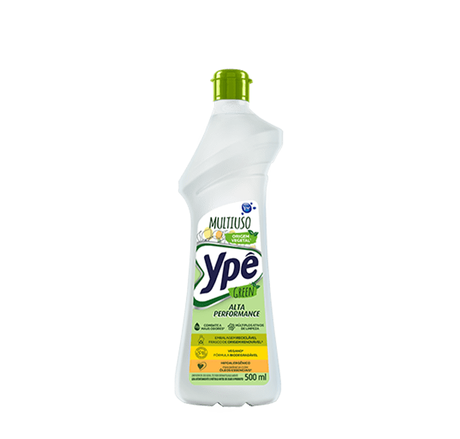 Embalagem do Limpador Multiuso Ypê 500ml